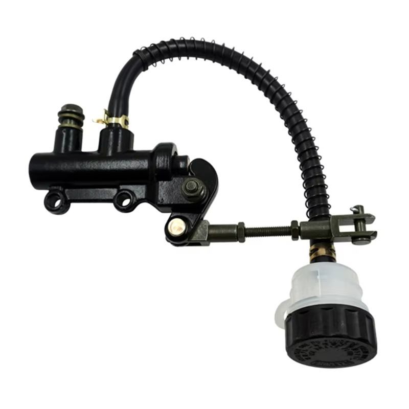 Motorcycle Rear Brake Master Cylinder Pump Hydraulic For Aprilia Ducati Honda Kawasaki Moto Guzzi Triumph