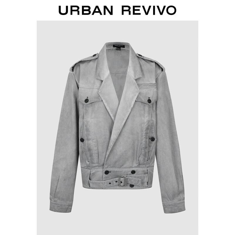 

UR 2025 Autumn Women s Casual Multi-Pocket Loose Jacket S