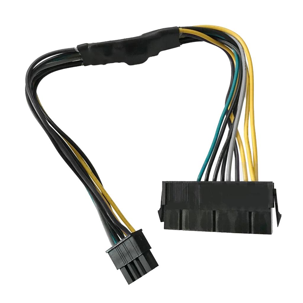 24-Pin to 8-Pin Power Cable for Optiplex 3020 7020 9020 Power Supply Cord