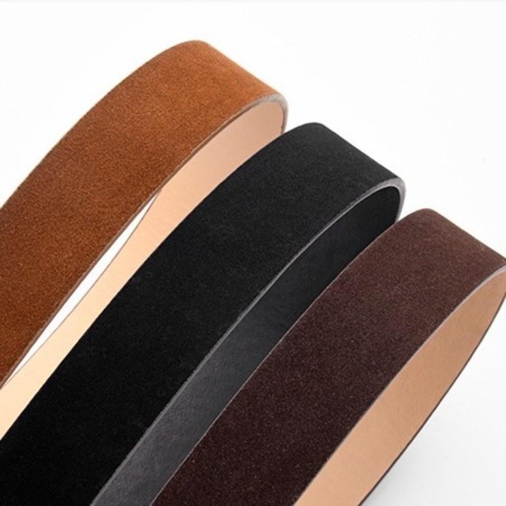 Texture Design PU Belt Multiple Colors Decorative Belt Trend Needle Buckle Belt Paired with Jeans