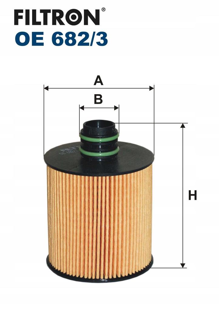 Filter Oe 682/3 Filtron Oil Filter