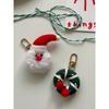 Elegant Table Happy Christmas Keyring 6 Types of Doll Keychains Wool