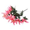 45cm  for Stargazer Lillies 10 Head Flower Spray Bunch Lily Decor