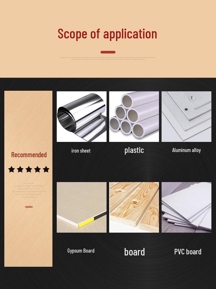 High-Speed Steel Bimetal Hole Puncher for Wood, Stainless Steel, and Plastic.