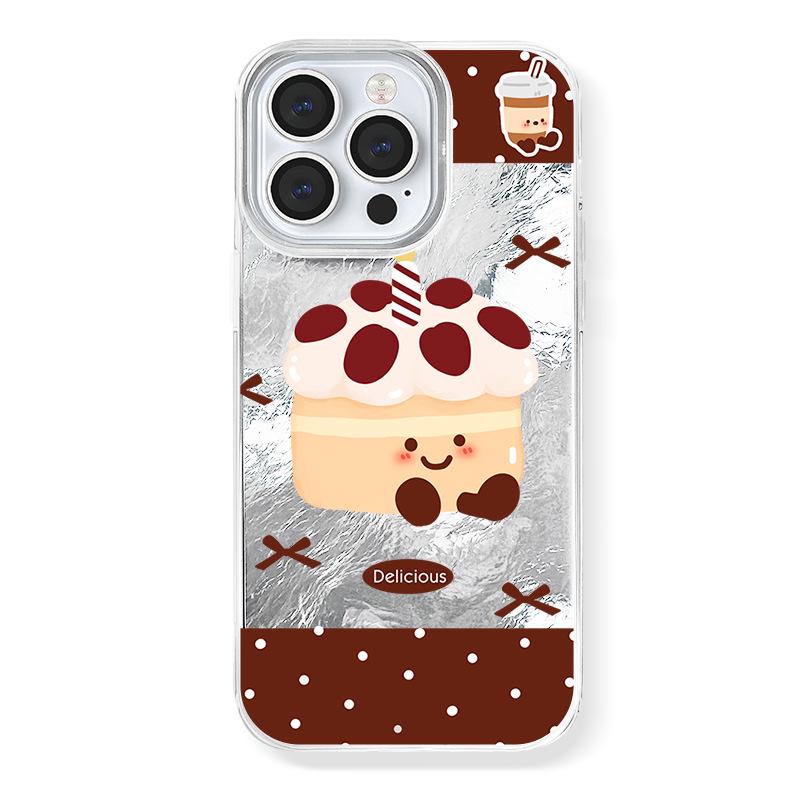 

Чехол для iPhone Zhitai: Узор «Ледник», мультяшный дизайн, кронштейн для iPhone 16/15 Pro Max/14/13/12/11 Pro iPhone 14 Pro