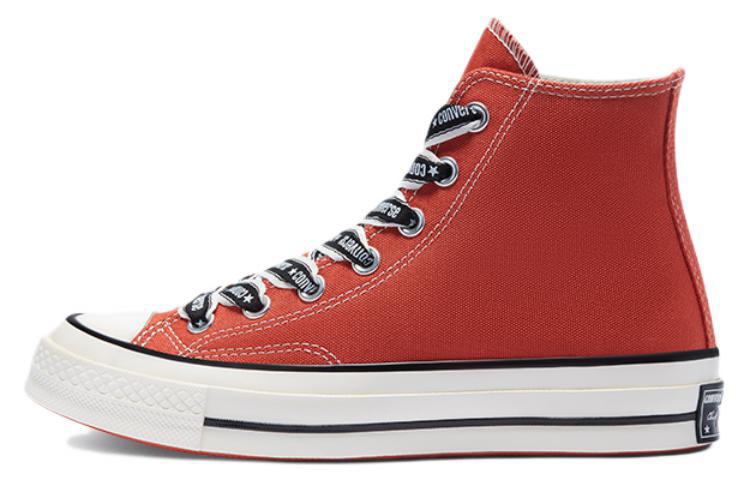 Converse Chuck Taylor All Star 1970-х годов Износостойкие Высокие Кеды Унисекс Оранжевые A01803C 36.5