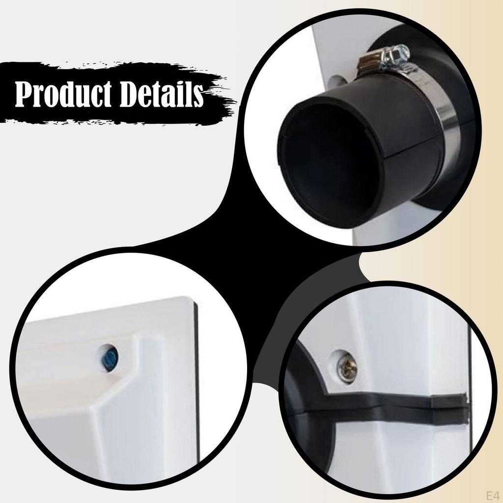 Wall Penetrate Cover Set Covers Multipurpose Dustproof Sleeve for Water Tube Commercial