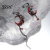 Ring Drop Earrings Asymmetric Tassel Design Moon Crowd-pleasing Decor Finger