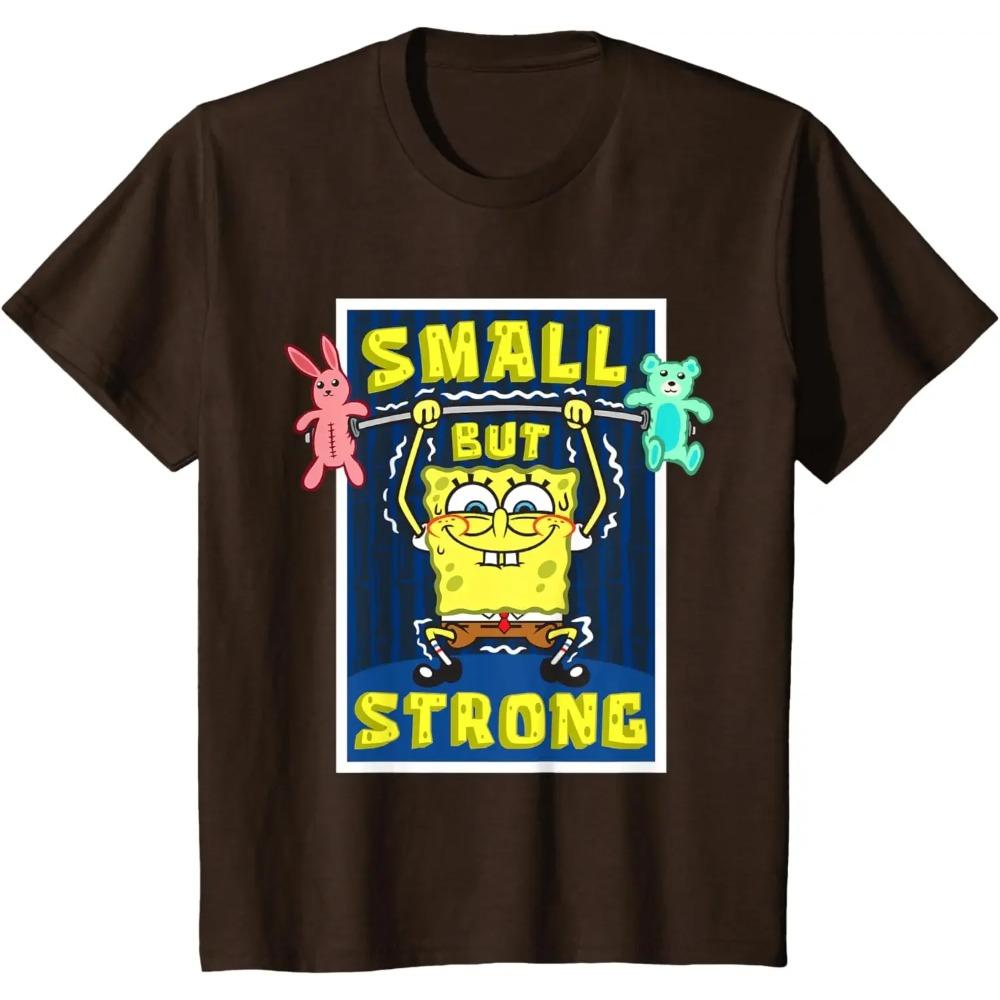 Mademark x SquarePants -  Small But Strong Boys Girls Birthday T-Shirt