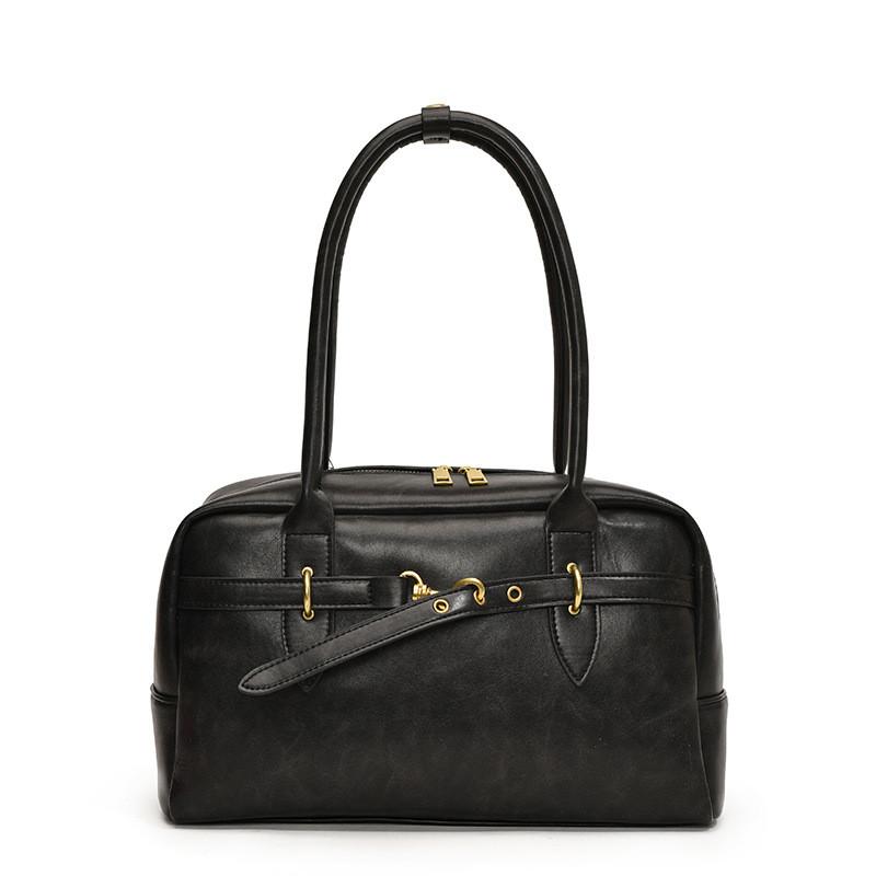 Elegant Brown Casual Handbag For Women Comfortable Large Tote Bag With Trendy Aesthetic Ideal For Everyday