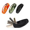 Aluminum Alloy Double Open EDC Keychain Clip: Multi-functional Outdoor Gear & Key Storage