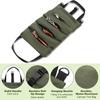 Fit For Hardware Carpentry Multi-Functional Roll Up Tool Bag Foldable Auto Tools Storage Bucket Oxford Fabric Multi-Tool Organizer
