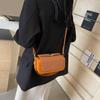 Women Trendy Square Crossbody Bag 2026 New Fashi Patchwork Ligh Luxury Buckle Single Shoulder Bags Delicate Commute Handbags