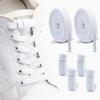 Magnetische Schnürsenkel für Sneaker Ohne Binden Elastische Schnürsenkel für Erwachsene und Kinder Elastische No-Tie Schnürsenkel Schuhzubehör 1 Paar/2 Paar