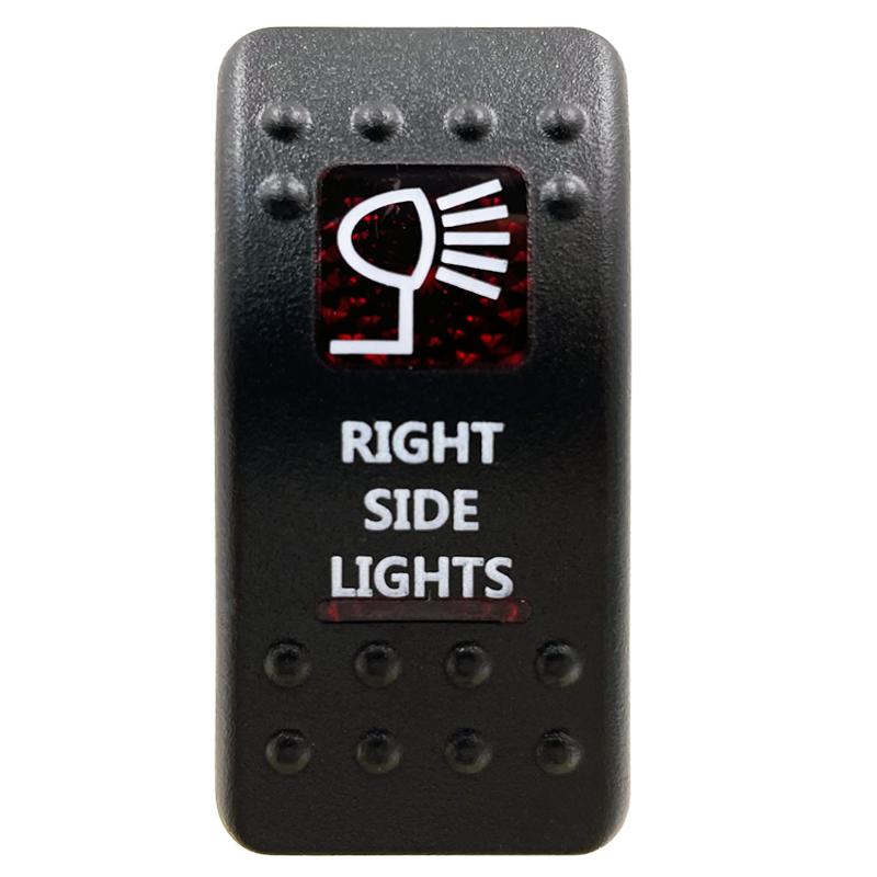Dual Red Lens Rocker Cap Night Illumination for Car Boat Carling Navara Red Led Rocker Switch Actuator Replacement Cover Only Switches4