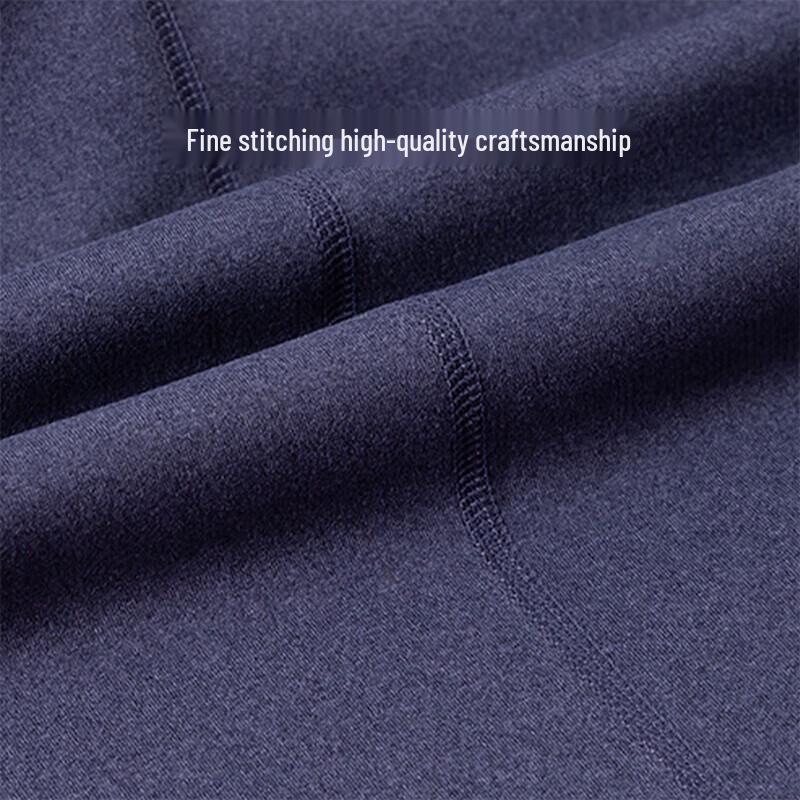 MiiOW Men's Cationic Plush Lined Thermal Top