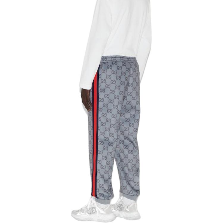 Gucci FW24 Knitted Sweatpants Men's Gray 798612-XJGRH-1069