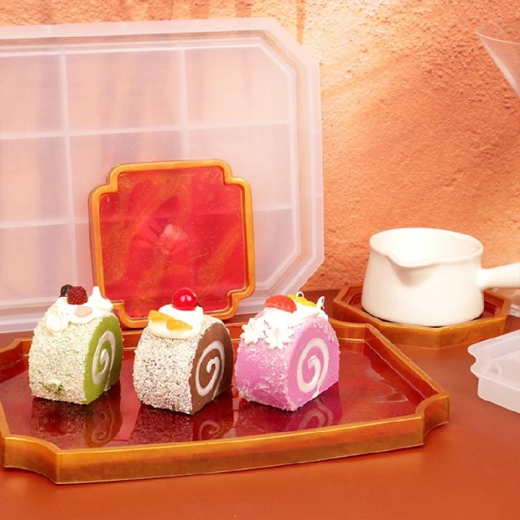 Silicone Mirror Tray Mold Used To Make Resin Crafts for Diy Home Decoration