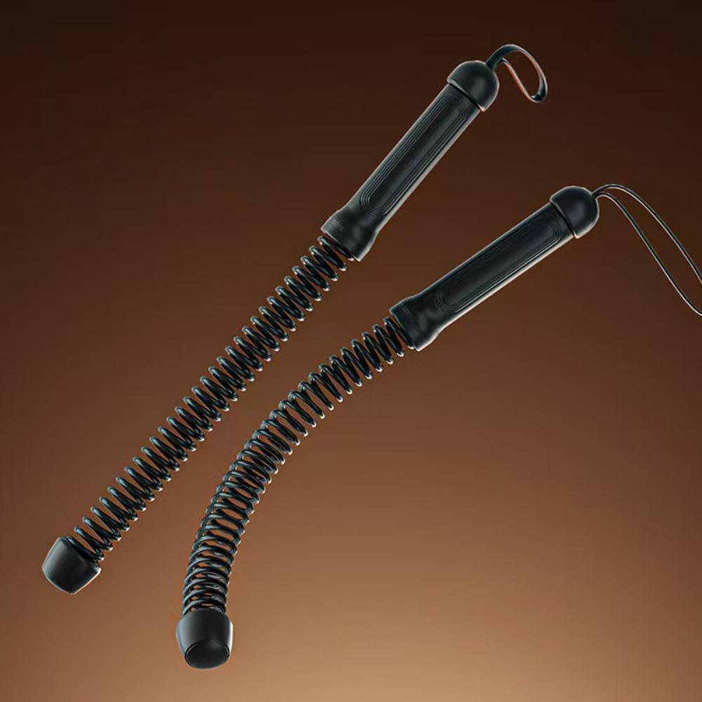 Soft Rubber Ropeless Rope Non Slip Handle Strong Rebound Inertia Training Rope Full Body Training Heavy Duty