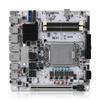 Intel vPRO Q670 NAS-Motherboard LGA1700 Max. 8×SATA 6×M.2 NVMe 1×PCIe 5.0 x16 2×DDR5 2×2,5G LAN Firewall-PC ITX-Mainboard