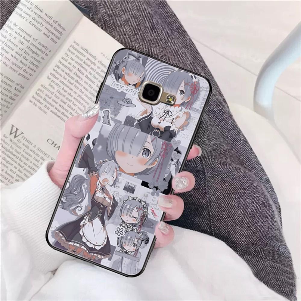 ReZERO Ram Rem Phone Case For Samsung A 10 11 12 13 20 21 22 30 31 32 40 51 52 53 70 71 72 73 91 13 shell