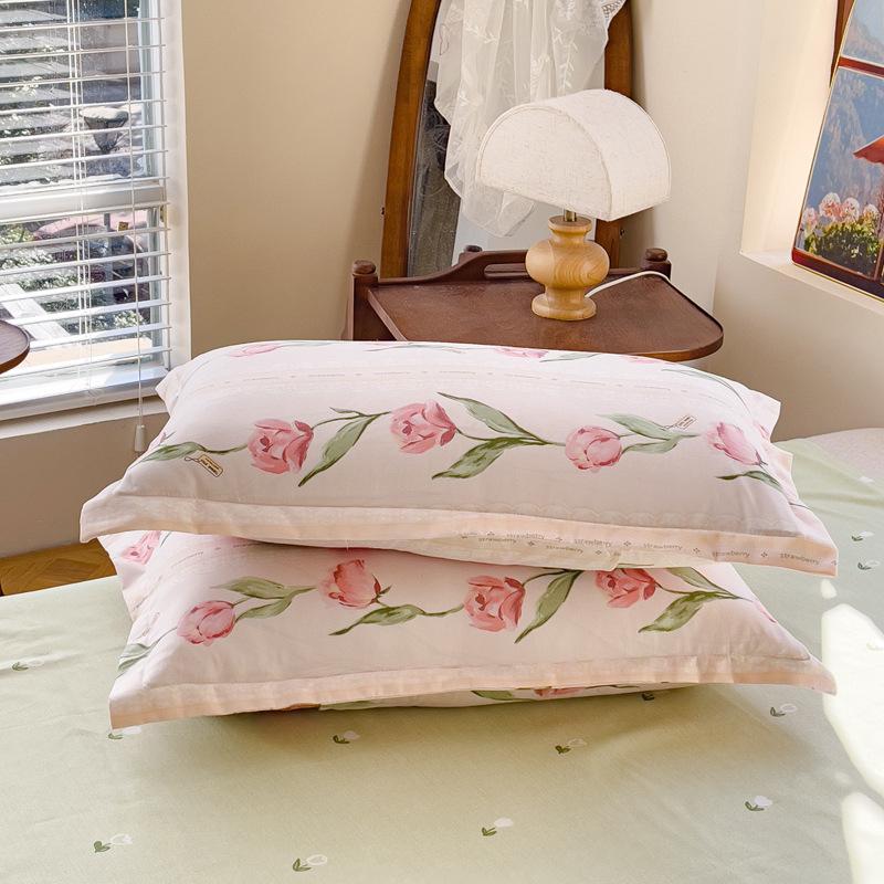 Home Warm Thickened Polished Four-piece Set Cashmere Bed Sheet Quilt Cover Dormitory Three-piece Set Bedding