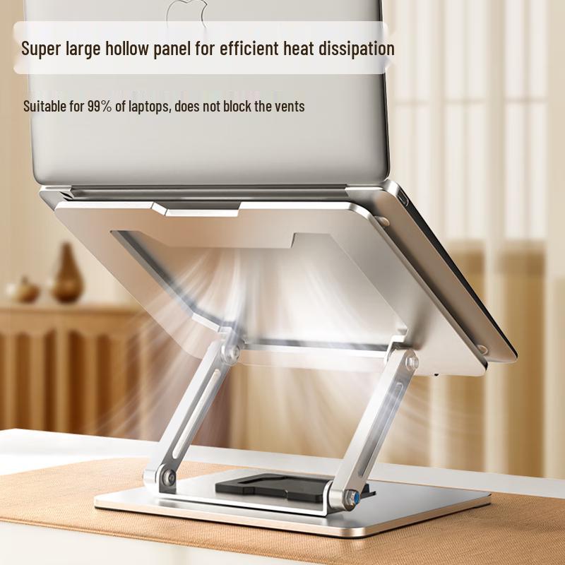 Ergonomischer 360° drehbarer stufenlos höhenverstellbarer Laptopständer
