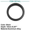 ACROPIX Hub Centering Car 73.1mm -60.1mm Hub Centering Wheel Boacenter Black Pack of 4