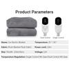 12V Car Electric Blanket 9 Heating Level Heated Travel Blanket For Car Outdoor Traveling Camping Pad 70X180Cm/120X150Cm/50X150Cm