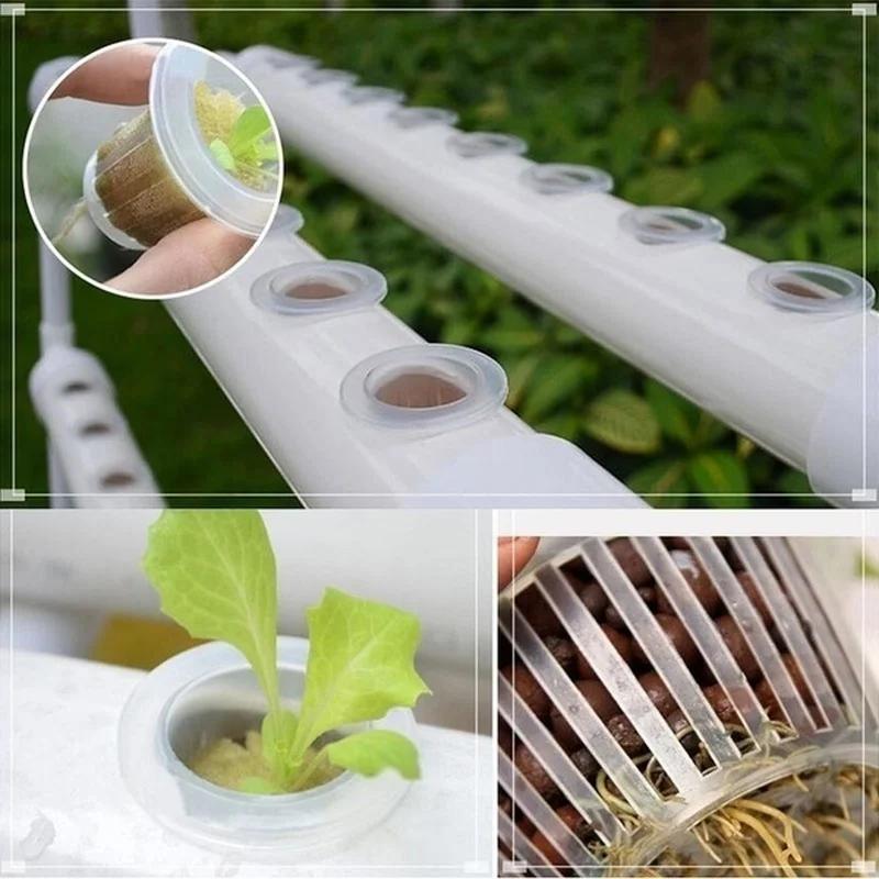 5 Pcs Plastic Plumbing Water Culture Vegetables Set Basket Soilless Cultivation Planting  Cultivation Cup