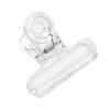 Transparent Multi-Functional Clip: Small Size for Papers, Tickets, and Snack Sealing
