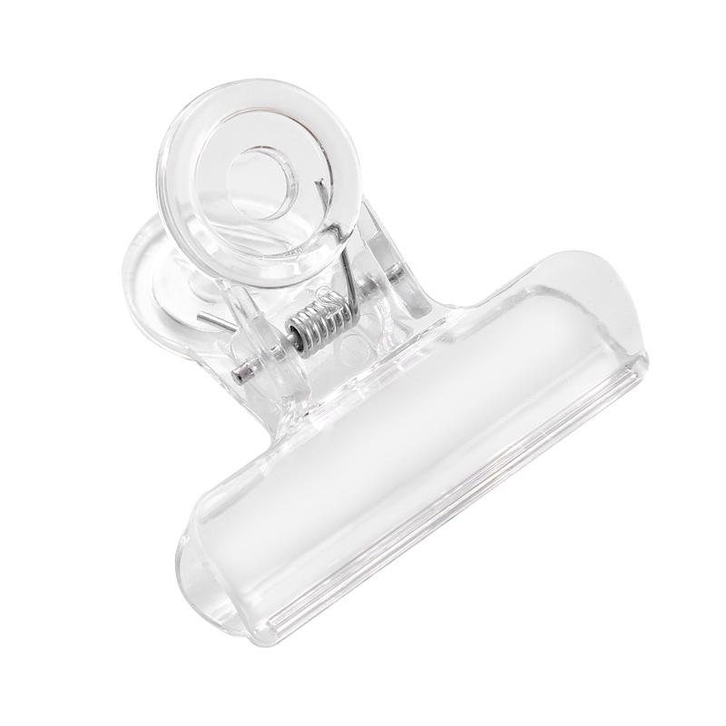 Transparent Multi-Functional Clip: Small Size for Papers, Tickets, and Snack Sealing