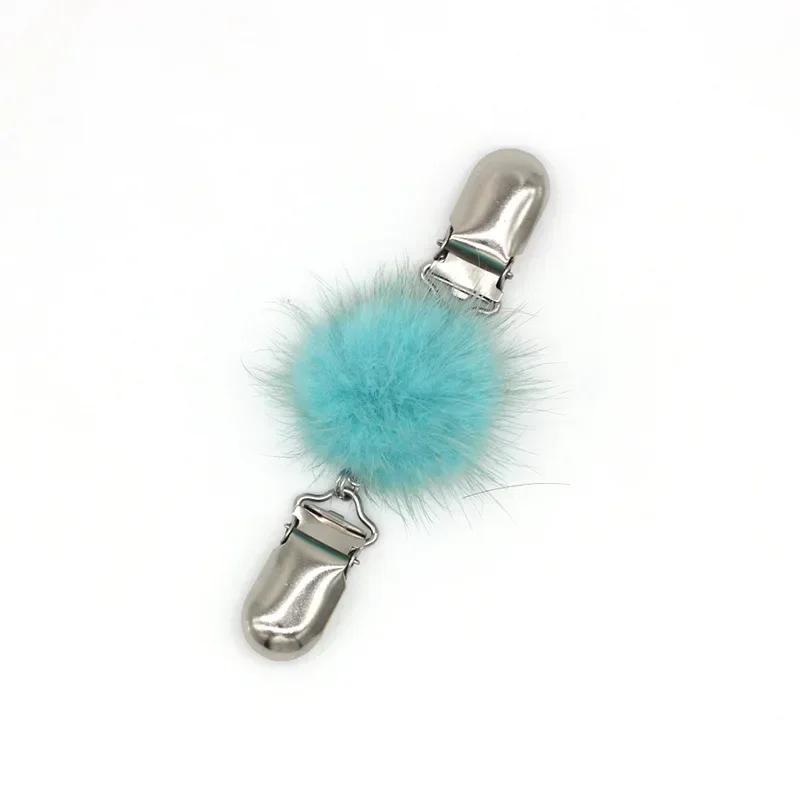 

1Pcs Colorful Cloth Costume Cardigan Clip Buckles Duck-Mouth Clips Brooch For Sweater Decor