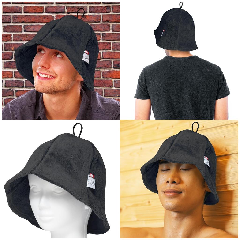 Imabari Sauna Sauna Imabari Tulip Large Sauna Made in Japan Hat, Men's Design, Size, Washable, Cap, Women's,