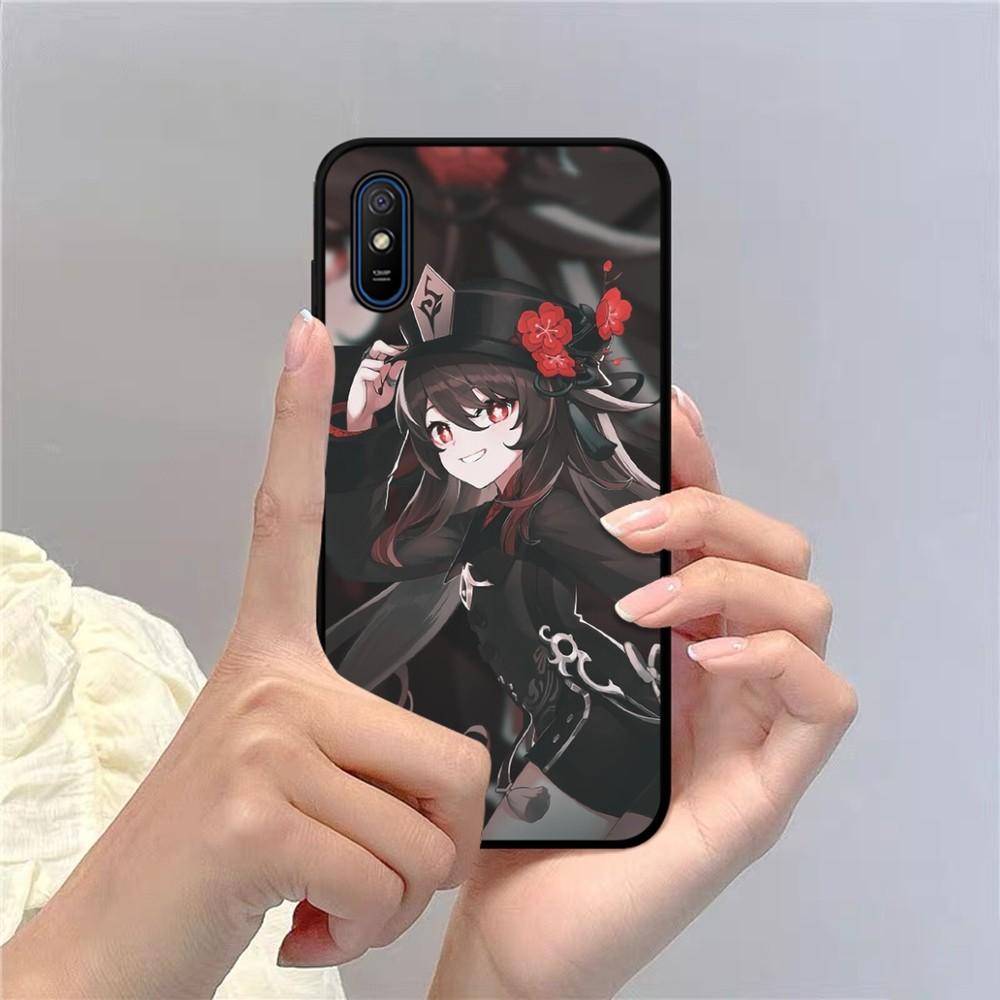 Genshin Impact Hu Tao Phone Case For Redmi 5 6 7 8 9 10 Plus Pro 6 7 8 9 A GO K20 K30 K40 Pro Plus F3 Fundas