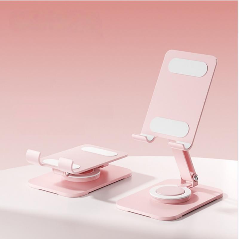 Dopamine Metal Phone Stand Desktop Foldable and Rotatable Tablet Support Frame Suitable for Live Streaming and Office Use