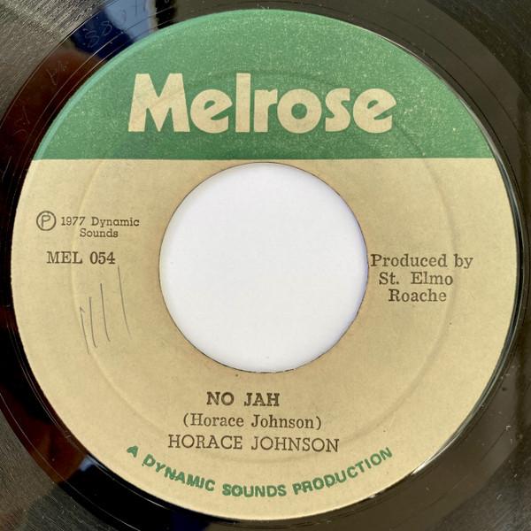 

7-дюймовая пластинка HORACE JOHNSON No Jah MEL054 Melrose 1977 Ямайка Регги Ска Даб Б/у