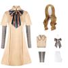 MEGAN Cosplay Dress for Kids Girls Women AI Doll Robots Megan Dresses Uniform MEGAN Girls and Adult Cosplay Halloween Costume