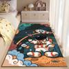 Astronaut and Rocket Pattern Creative Carpet Suitable for use as an anti-slip game mat for living room and bedroom sofas