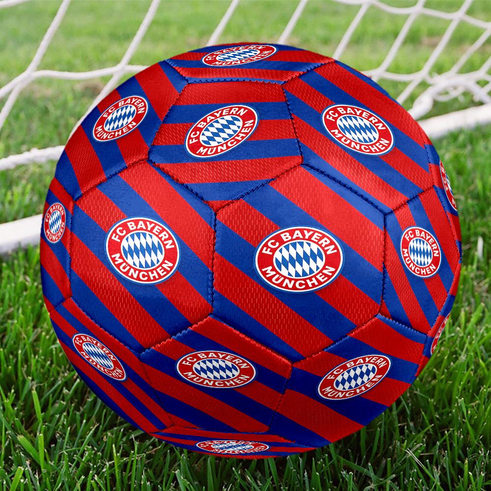 Munich FC Crest Printed Size 5 Soccer Balls, High-Quality, Anti-Slip, Protective Football, A Unique Gift , Birthdays, Christmas Gifts