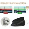 Memory Foam Car Seat Cushion - Dual Purpose Wedge & Lumbar Support , with Removable Cotton Cover, Lightweight & Compressible
