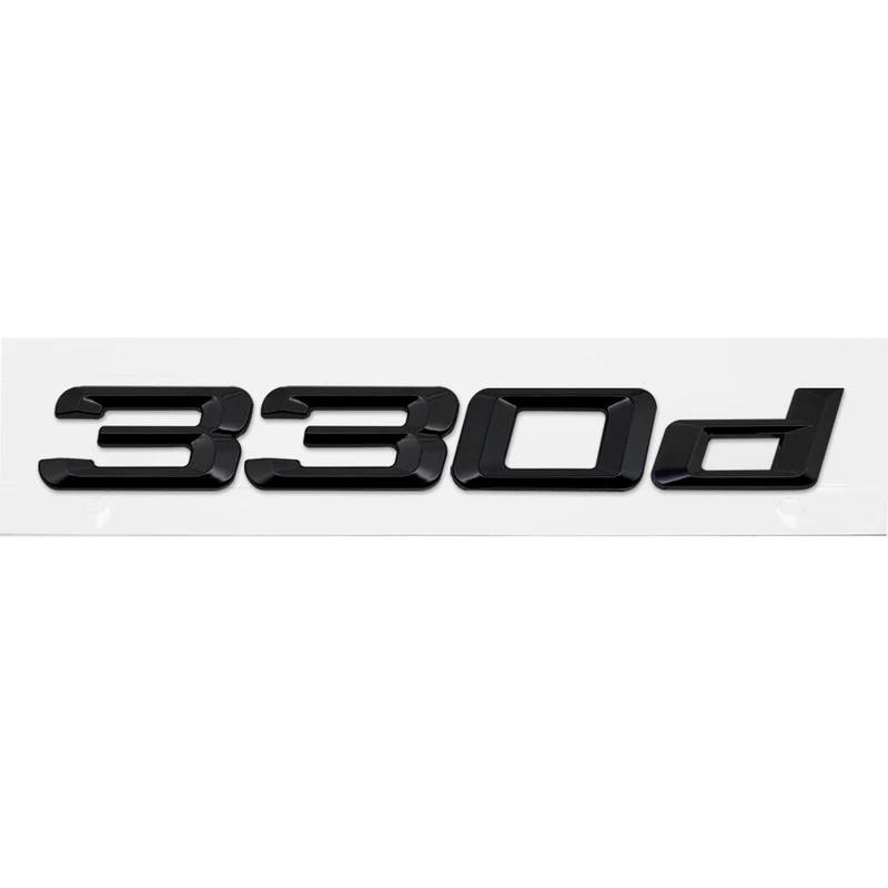 For G20 G21 G28 F30 F31 F34 F35 E90 E91 E92 E93 E46 DIY Sticker Rear Trunk Badge Plastic Decal 3 Series 325d 330d 335d 328d