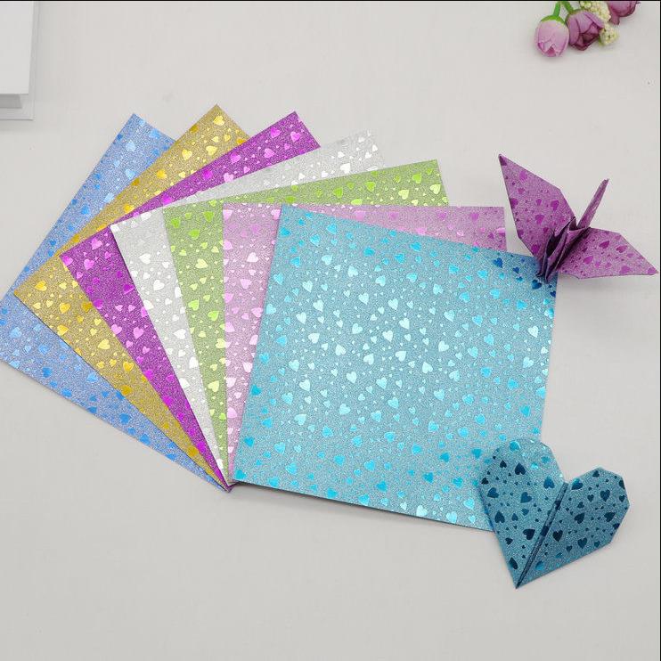 Premium Double Sided Japanese Folding Paper with Japanese Wind Flower Thousand Paper Crane Paper Cut Paper Printing Origami