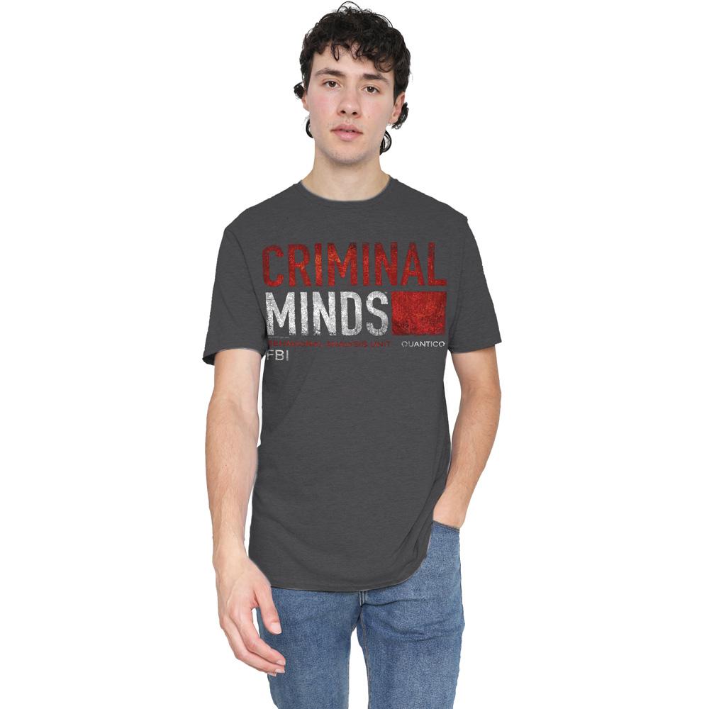 Criminal Minds Unisex Adult Title Card T-Shirt