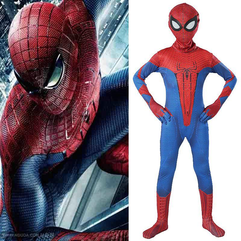 The Amazing Spider-man Peter Parker Costume Zentai Suit For Halloween Party