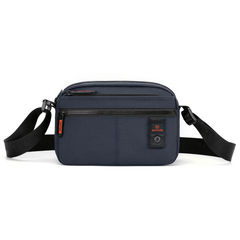 Bolso bandolera para hombre para exteriores, bolso de hombro Oxford, bolso para teléfono móvil
