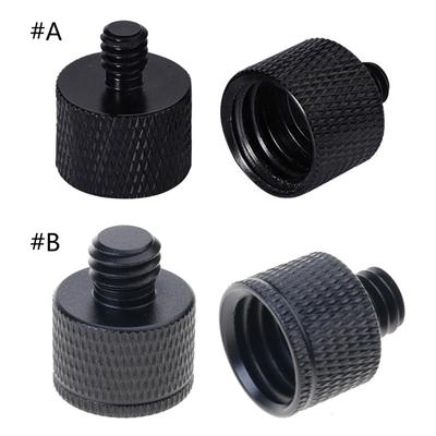 Not -corrosion 5/8 Female To 1/4 3/8 Male Camera Screw Adapters Thread for Mounting Camera Monitor Tripods Strong 