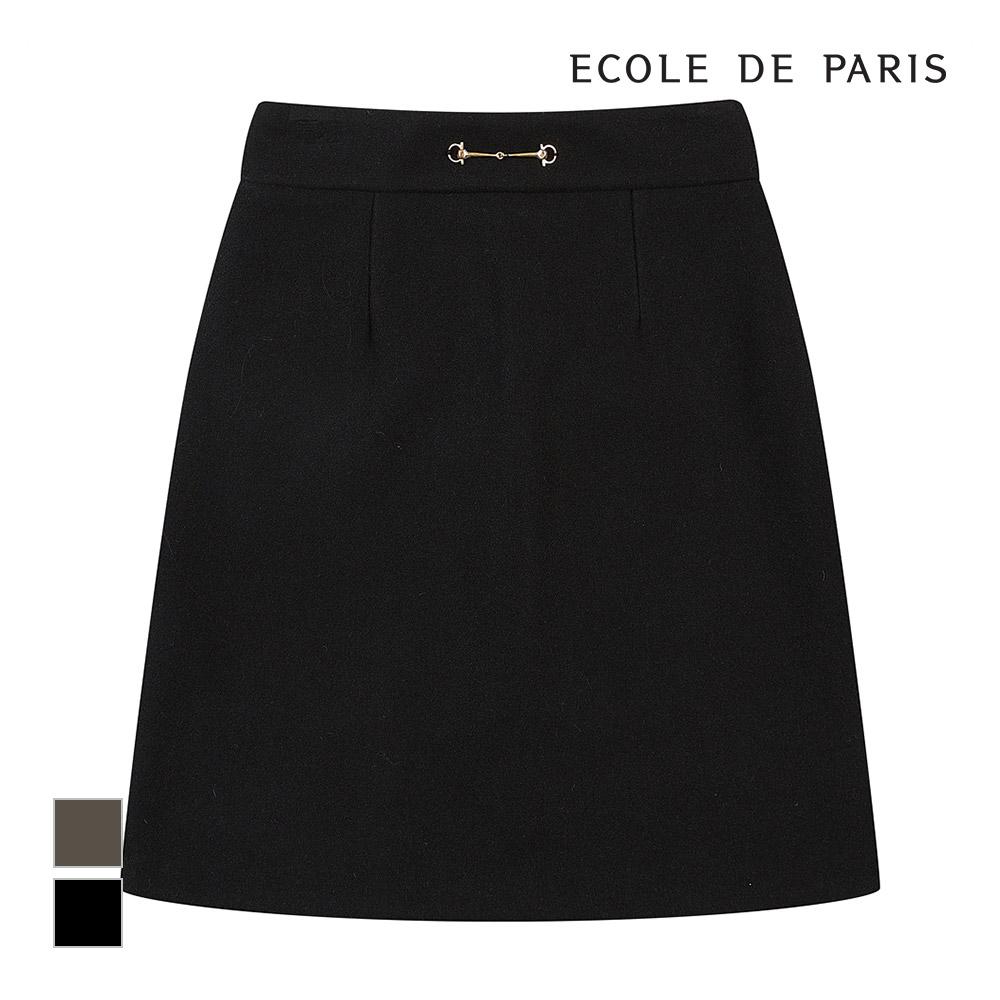 ECOLEDEPARIS Gold Embellished Skirt_Zb2Zwsb062Z