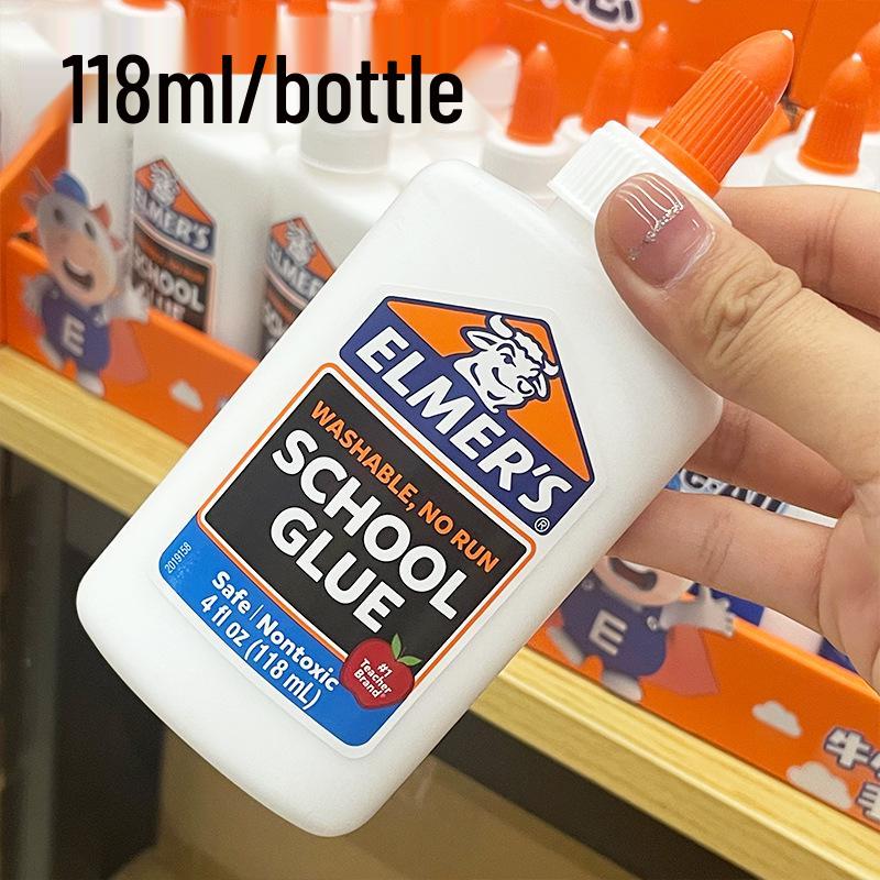 Elmer's USA Multi-functional White & Transparent Liquid Glue for Slime and Puzzles