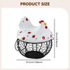 Basket, Decorative Egg Holder for Fresh Eggs, Fruit, Vegetables And Snack Storage Basket